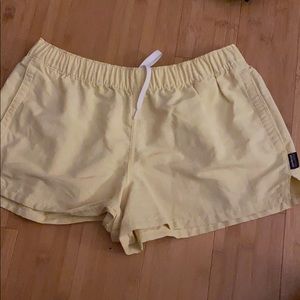 Yellow patagonia women’s shorts!!